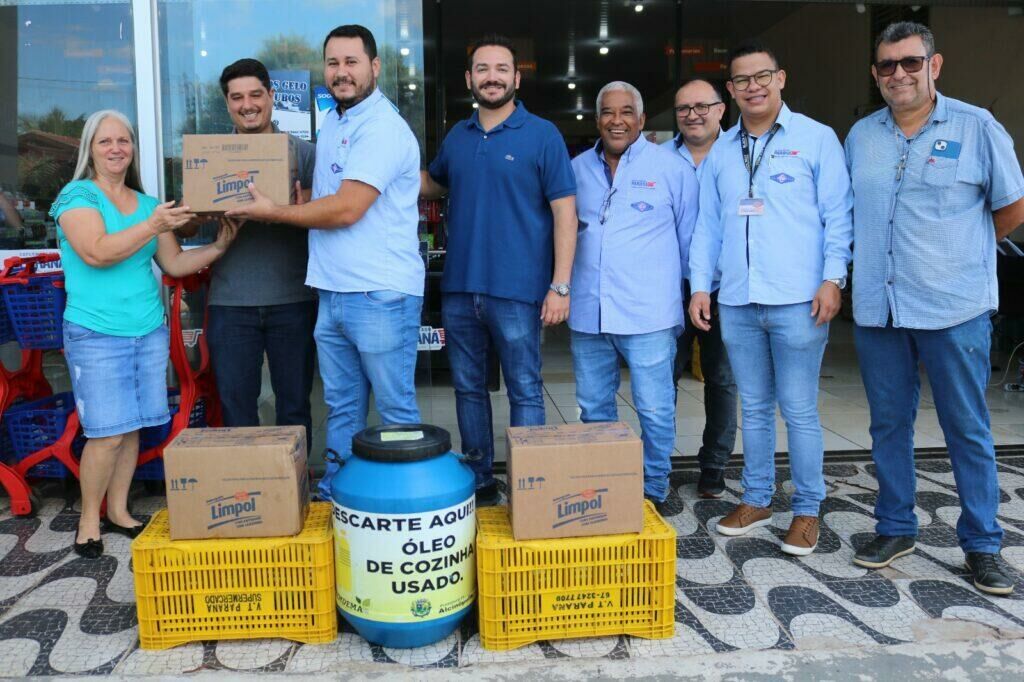 Imagem de compartilhamento para o artigo Prefeitura de Alcinópolis realiza campanha de descarte correto do óleo de cozinha da MS Todo dia